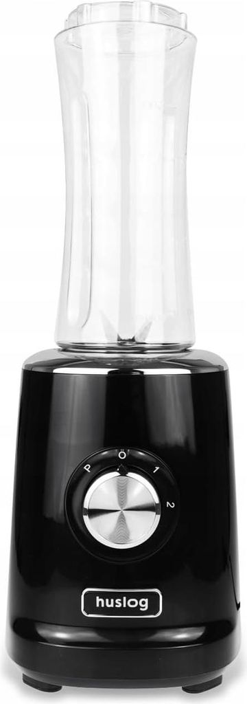 Huslog BlendGo Blender Smoothie-mixer, Trinkflasche 600 Ml, Schwarz