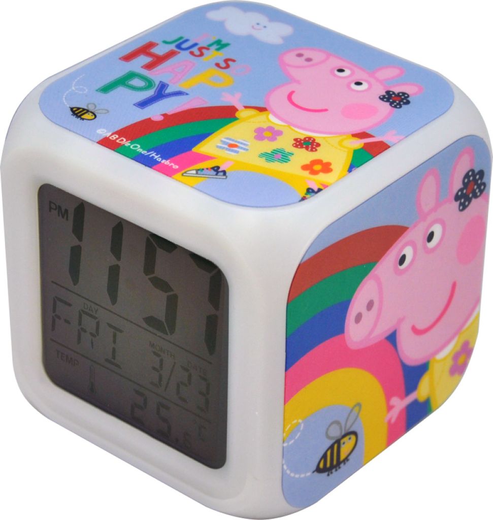Budzik cyfrowy z projektorem Peppa Pig KE07 Obrázok produktu 