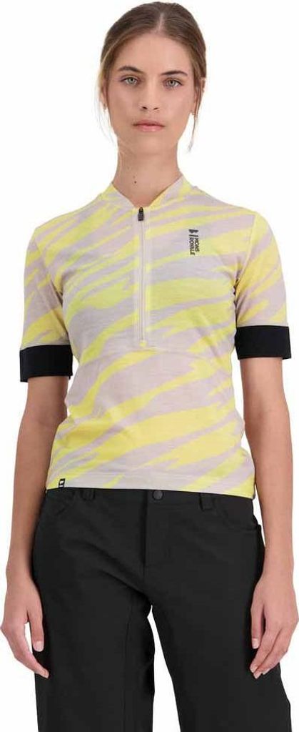 Mons Royale Cadence Kurzarm Enduro Trikot Gelb XL Damen Gelb XL
