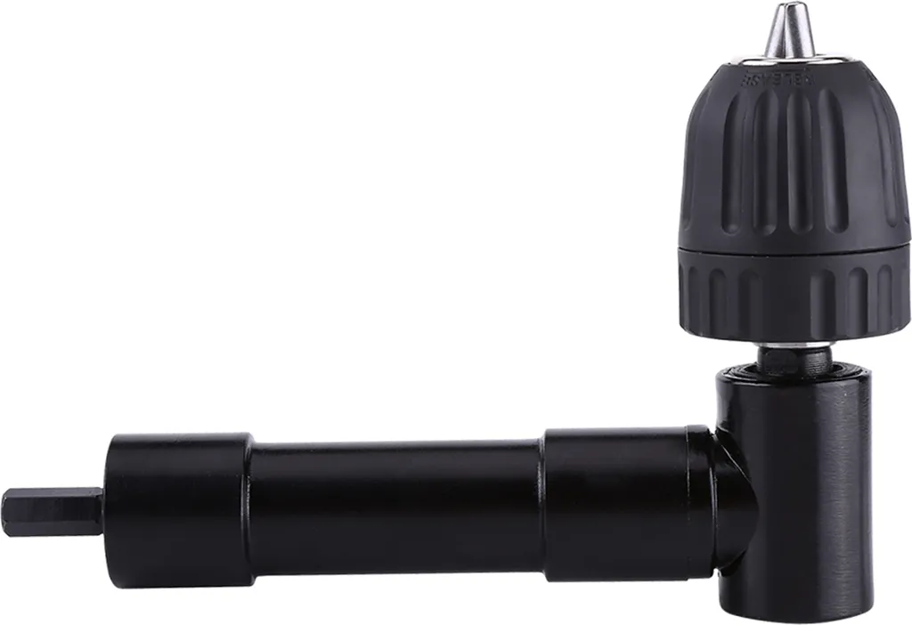 Mandrin à angle droit 90 degrés 8mm pour perceuse et rallonge de forage