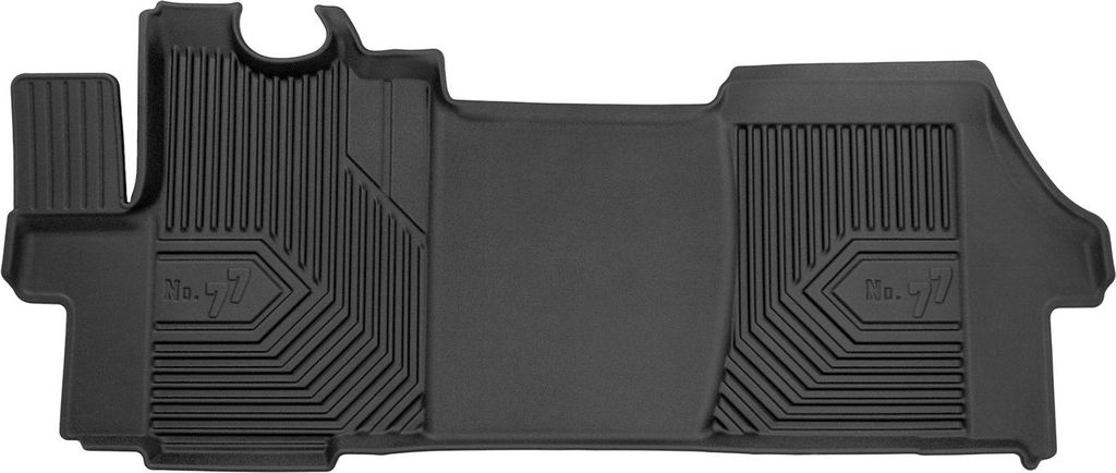 Fußmatten Gummimatten für Fiat Ducato III 2006-2020 1. reihe TPE Schwarz 1 tlg