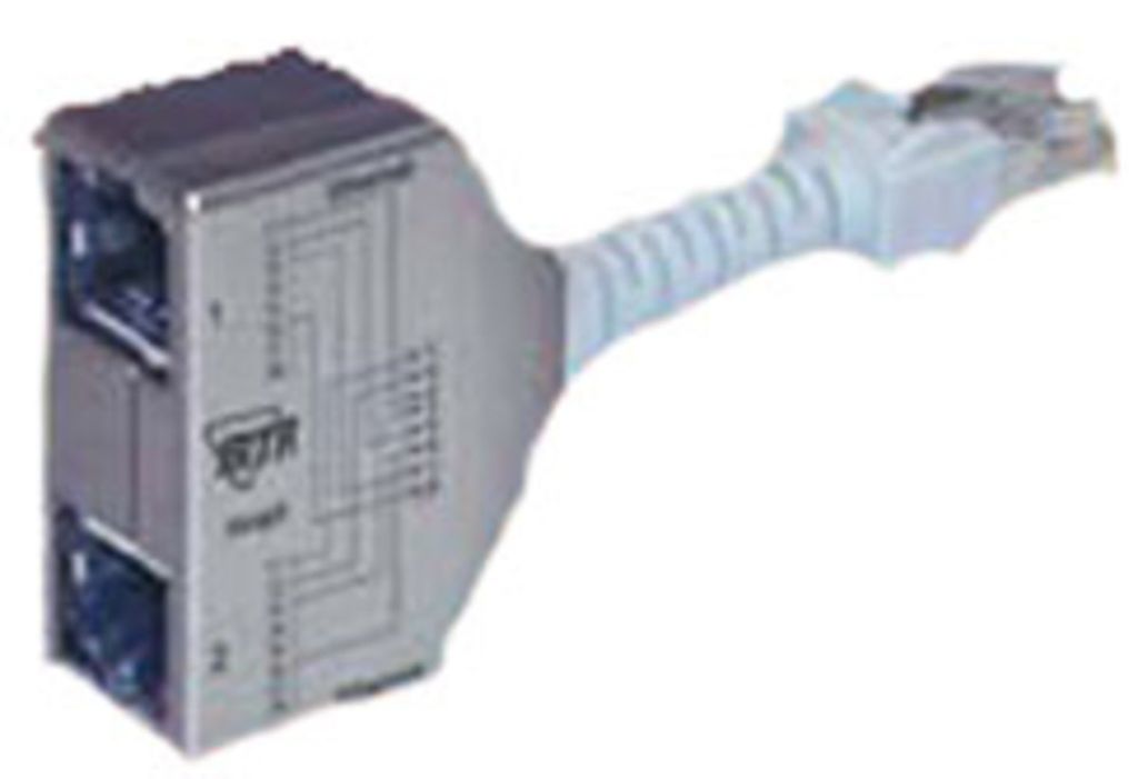 METZ CONNECT Cable Sharing Adapter pnp3, Ethernet/Ethernet, 2 St.