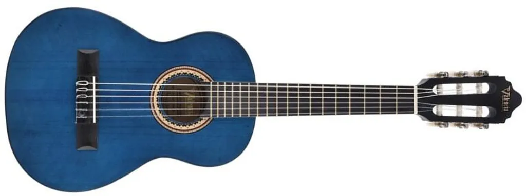Guitare acoustique Valence VC201 TBU - Finition Trans Blue unique