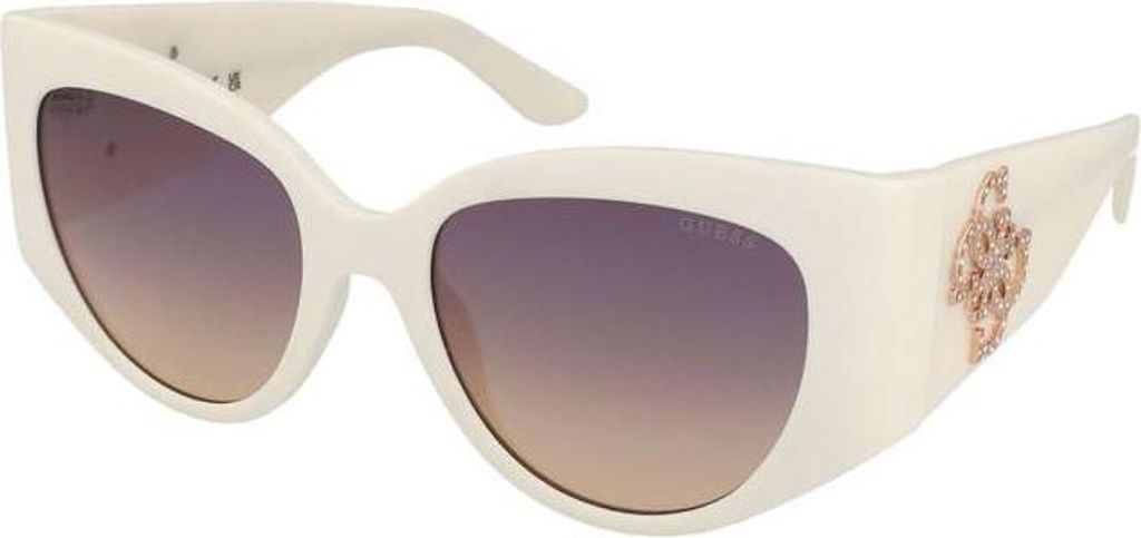 Guess GU00202 21Z shiny white 54/19/135 Damen Sonnenbrillen