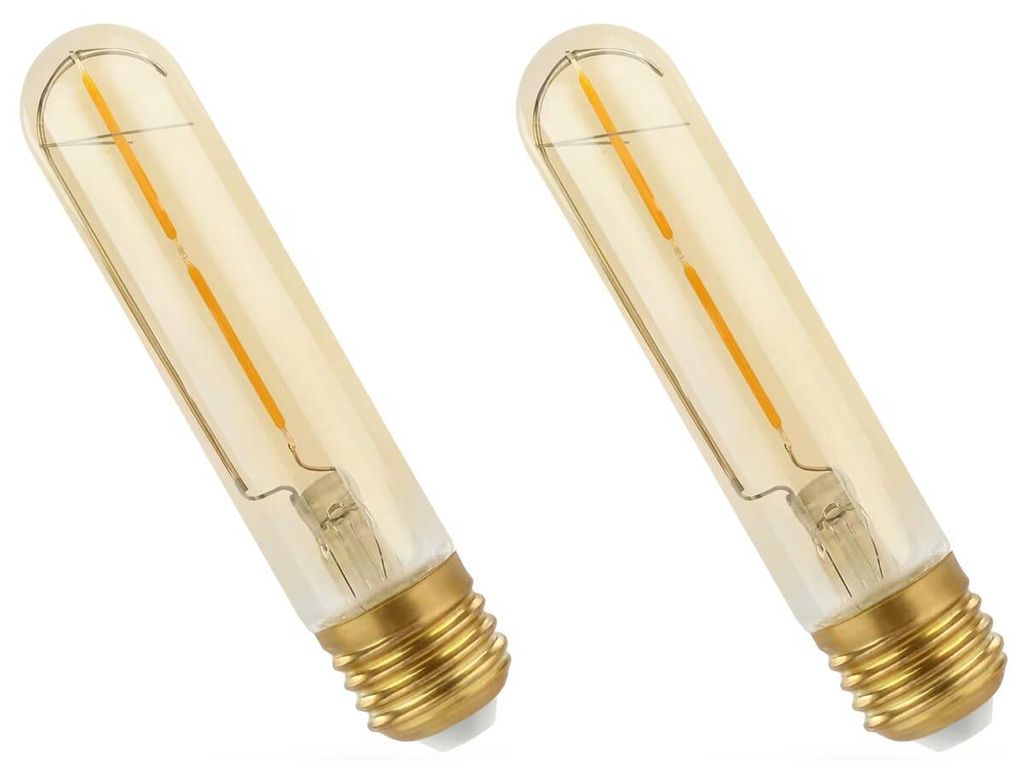 Spectrum LED-Lampe E27 2W 230V - 240 Lumen - 2400K Warmweiß - Gemütliches Licht - Energieeffizient - 2 Stück
