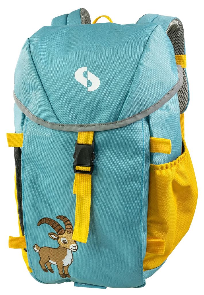 SCHNORR Kinderrucksack 10L Eisblau Honiggelb mit Produktbild 
