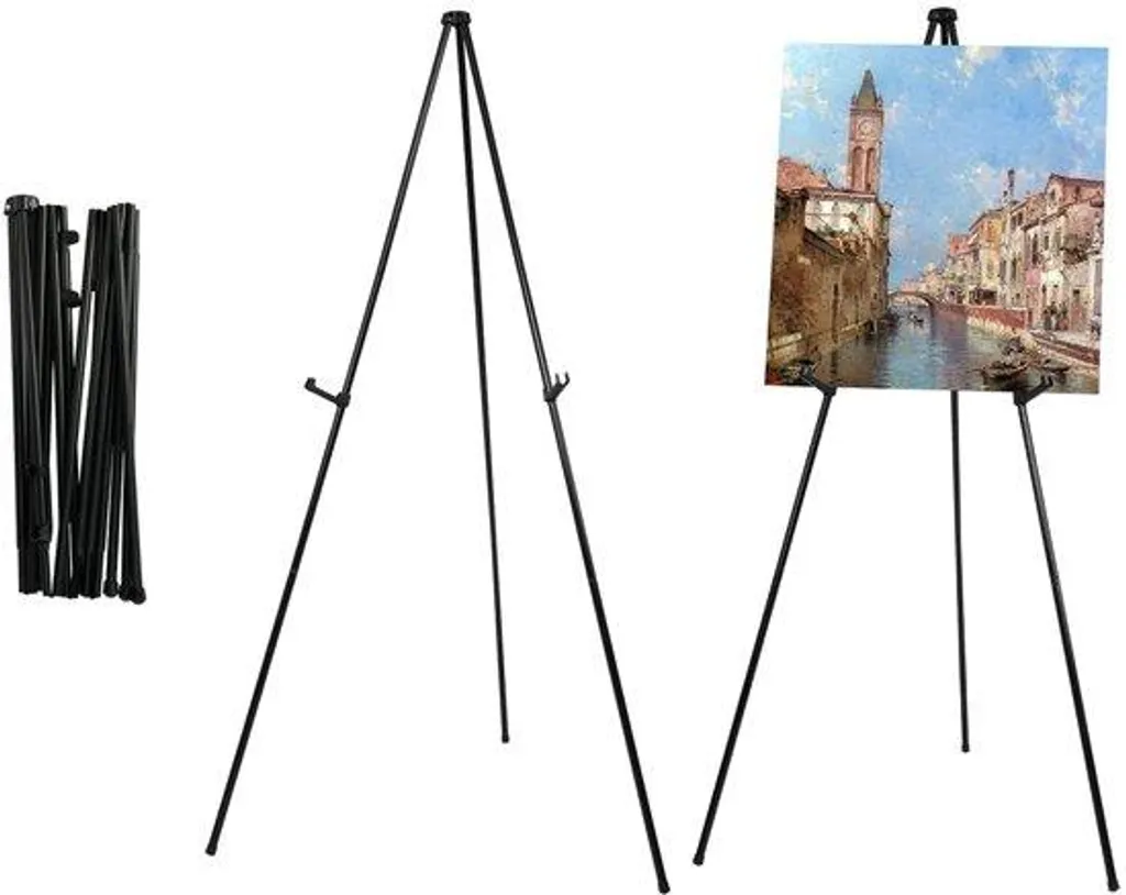 Petit chevalet de table pliant pour peinture et exposition - Série Studio