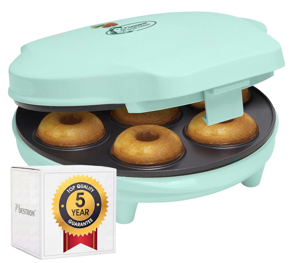 Bestron Donut Maker dal design retrò, Sweet Dreams, Immagine del prodotto 