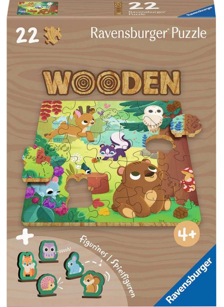 Amici della foresta felice Ravensburger 12004080 Immagine del prodotto 