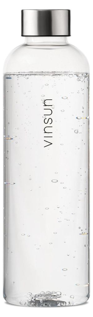 Trinkflasche Tritan auslaufsicher Sport Wasser Flasche 650ml Transparent Vinsun