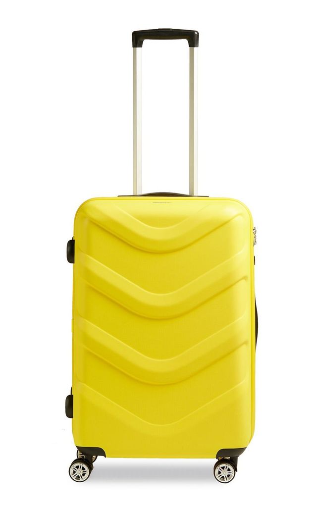Stratic Hartschalen-Koffer M mit 4 Rollen, 65 cm, 69 Liter Arrow 2 - Yellow