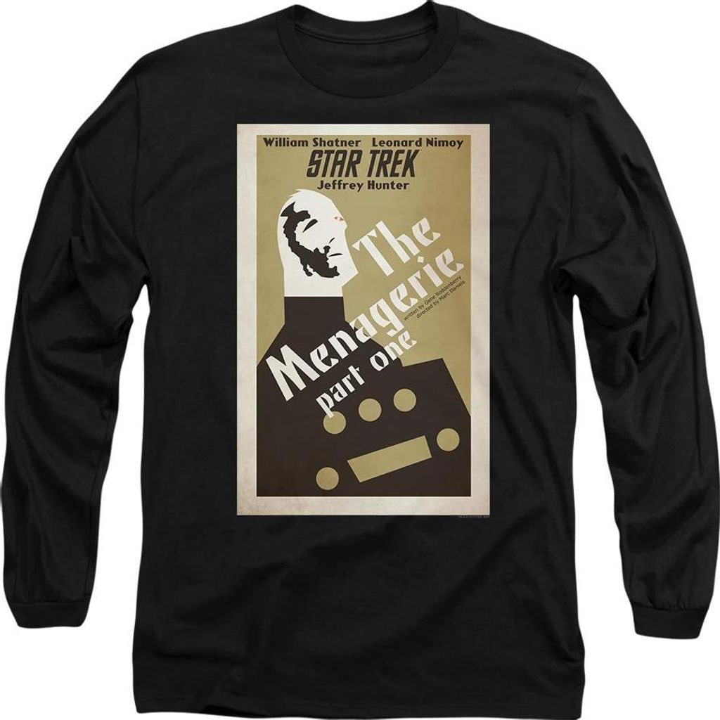 Star Trek - "The Original Series Episode 11" T-Shirt für Herren/Damen Uni TV9649 (M) (Schwarz)