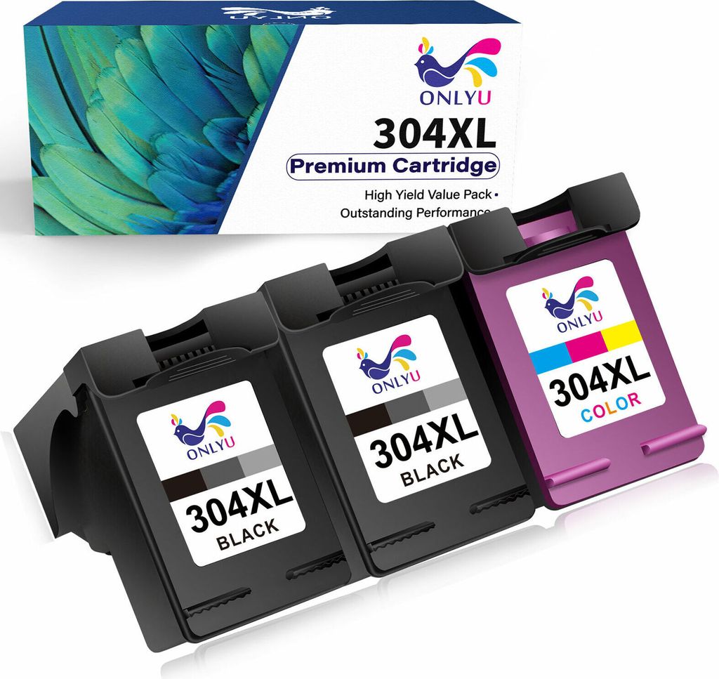 3Pack 304XL Druckerpatronen Multipack Ersatz für HP Envy 5000 5030 5010 5020 5032 5020 3750 2630 2620 2622 3720 3730 3760 3762