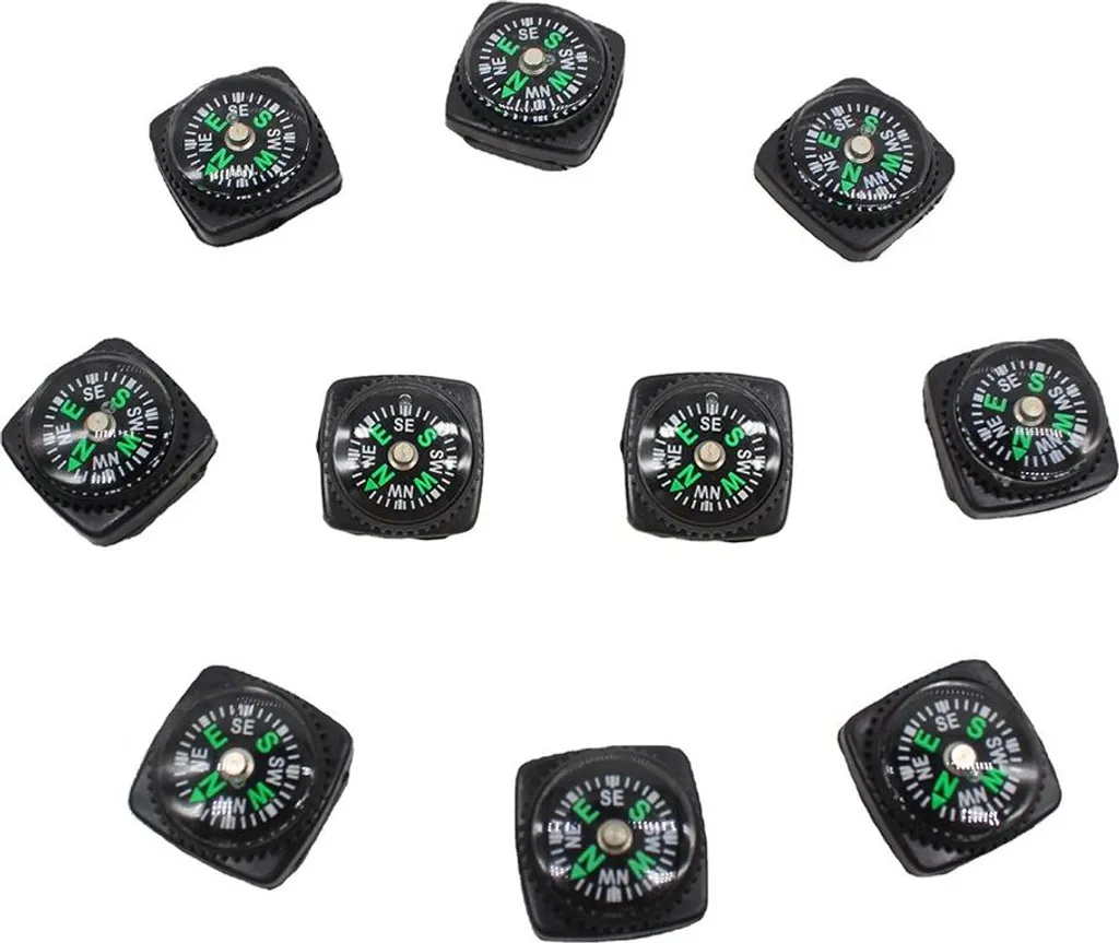 10 Mini Bussole Colorate INF - Bomboniere e Regali per Bambini