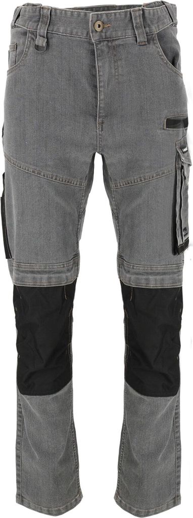 Graue Stretch-Jeans Mit Verstärkung, "3Xl", Ce, Lahti