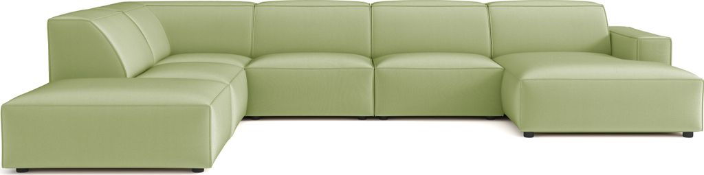 Emoebel24 Ecksofa Rechts 5-Teile 364x166x70 cm Lucas Grün