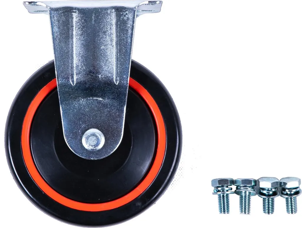 Ruota Rigida Originale KS TOOLS per Carrello Officina 826.0007