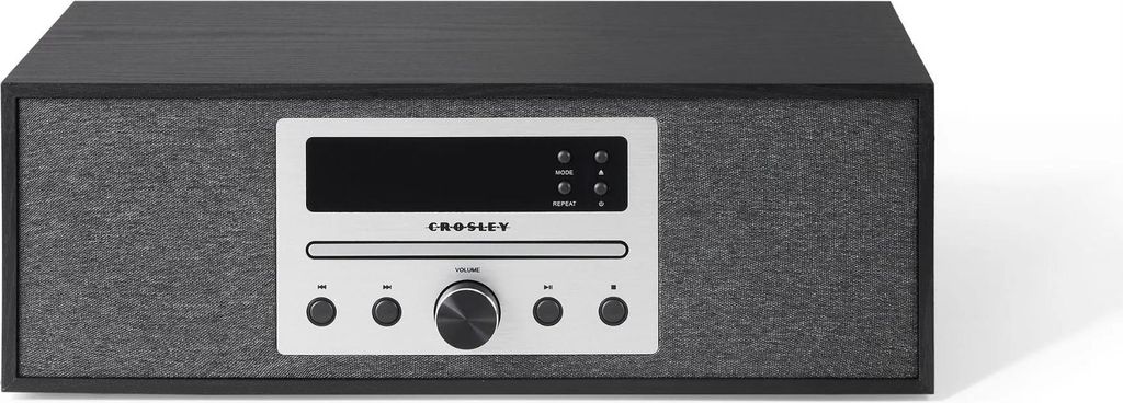 Crosley Finn Radio-CD-Player in Schwarz