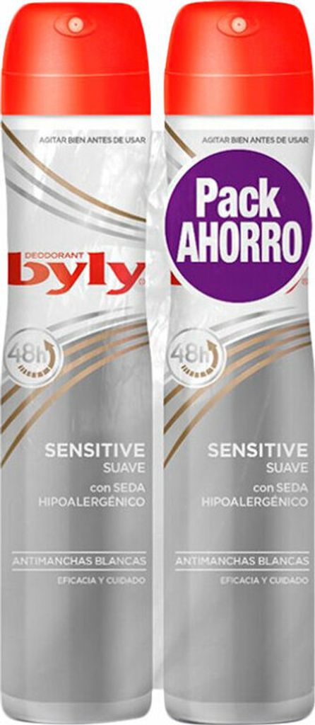 Byly Sensitive Deo Vapo - Pack of 2 x 200 ml Produktbild 
