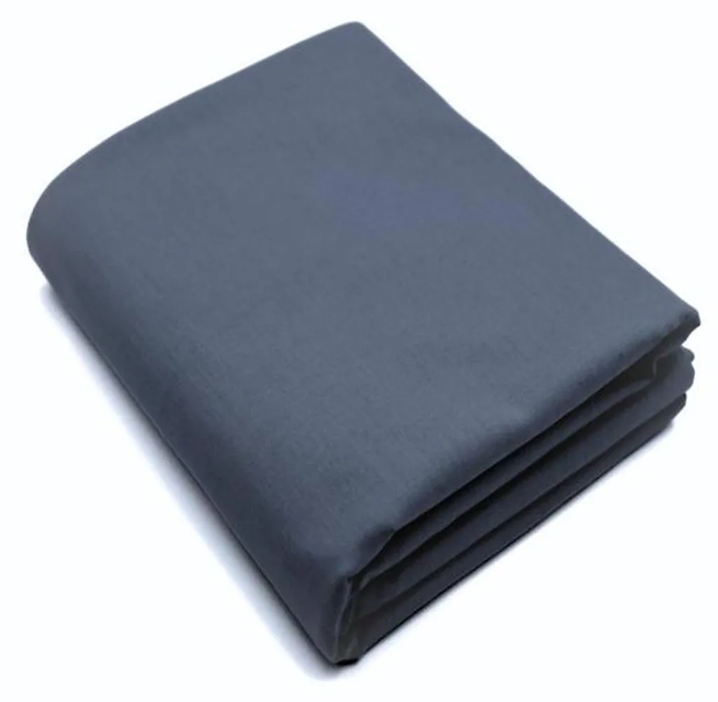 Tissu Coton Gris Anthracite 240cm : idéal pour Draps et Nappes DIY