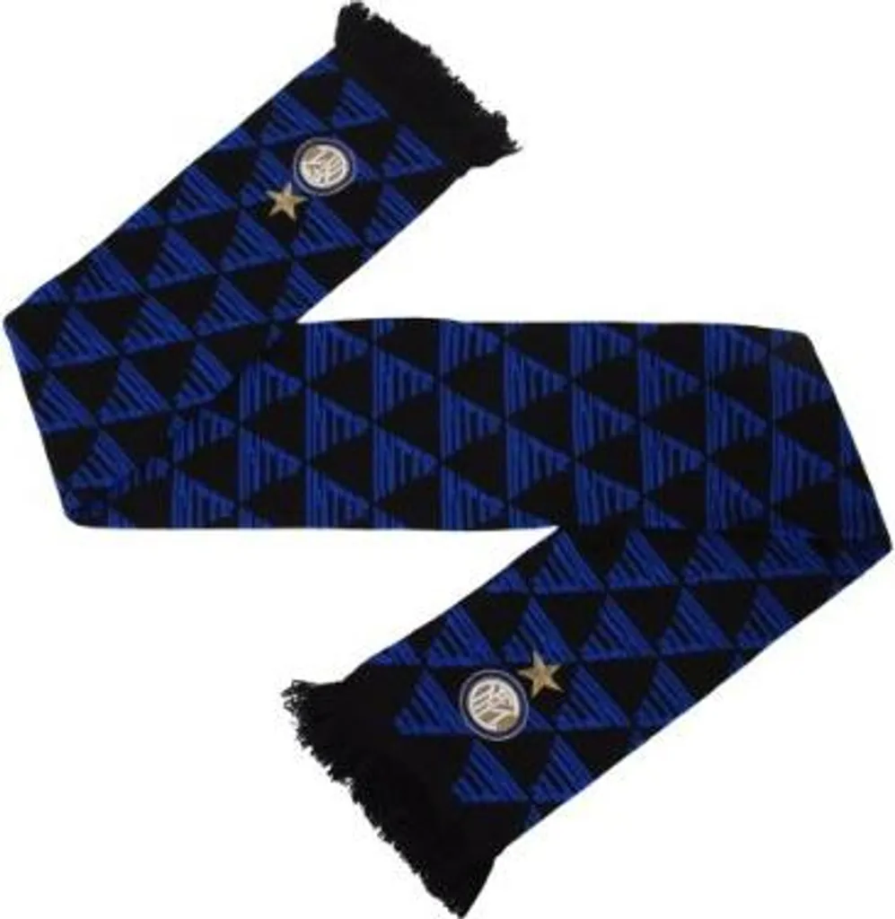 Écharpe Inter Milan Noire pour Supporter - Idéale Stade et Hiver