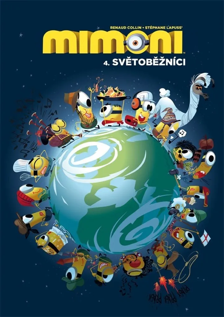 Mimoni 4 Světoběžníci Livre BD pour Enfant Idée Cadeau Stéphane Lapuss