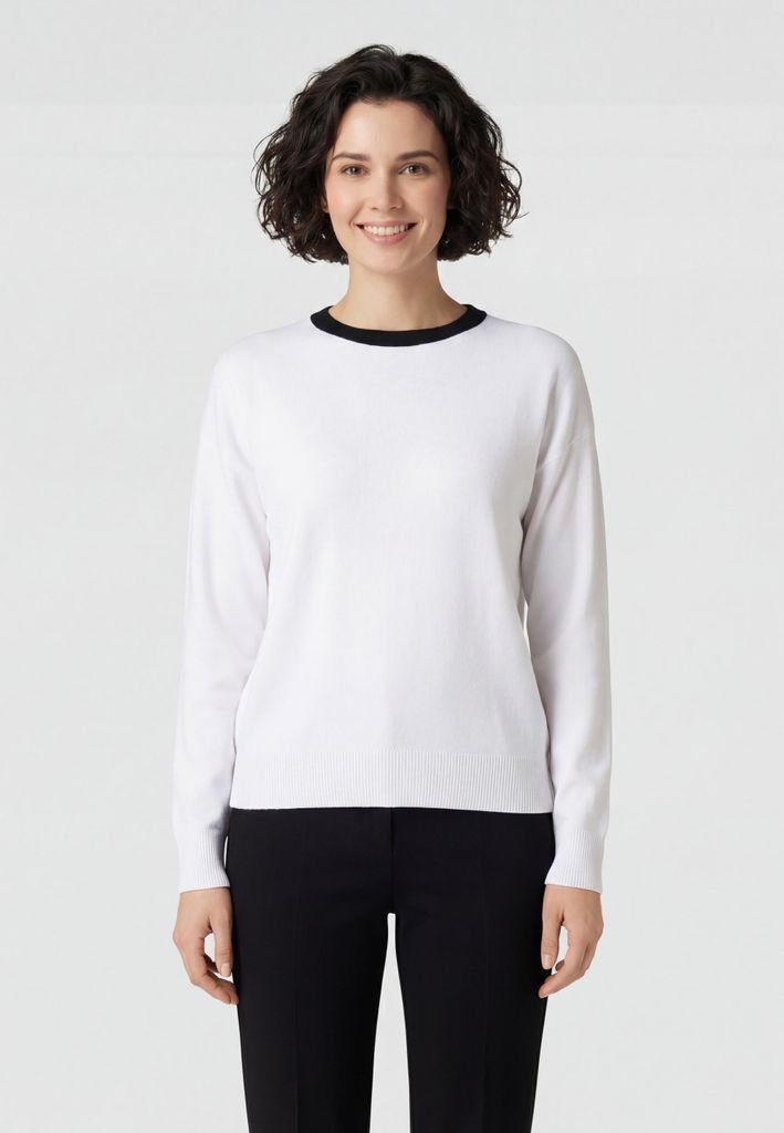 CHANCERY damen pullover - weiß, XL/XXL