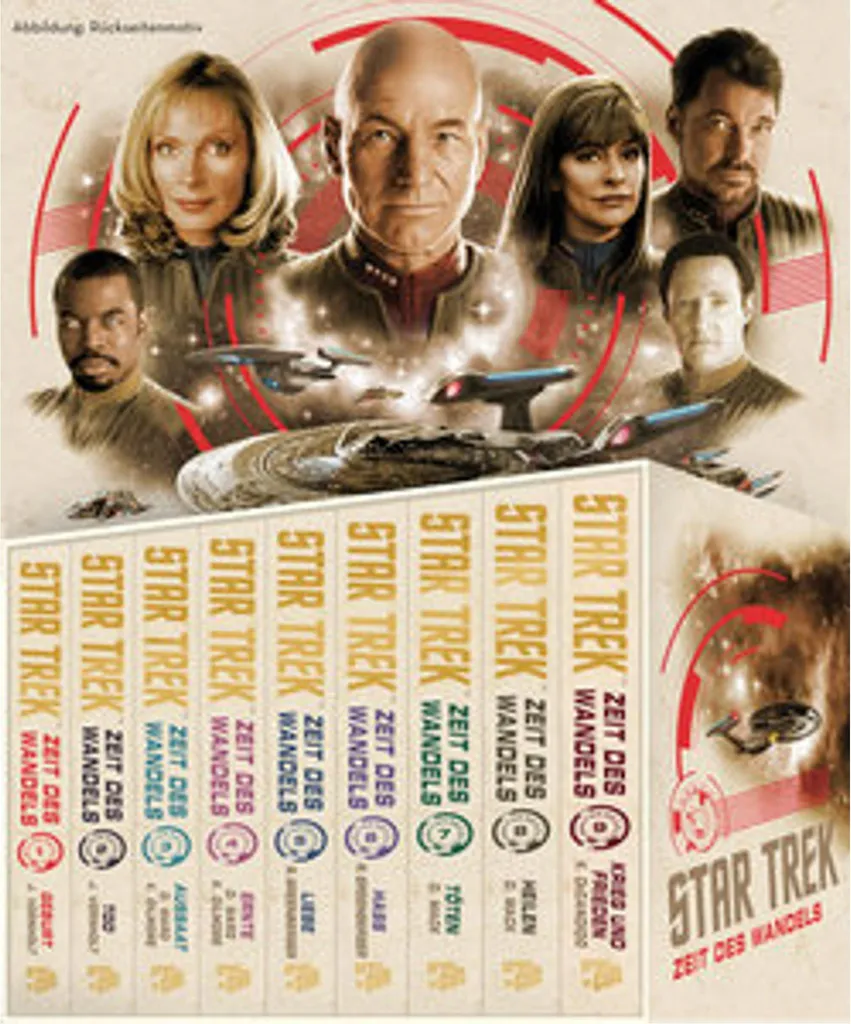 Star Trek Le Temps du Changement Coffret Tome 1 à 9 et 9 Mini-Imprimés