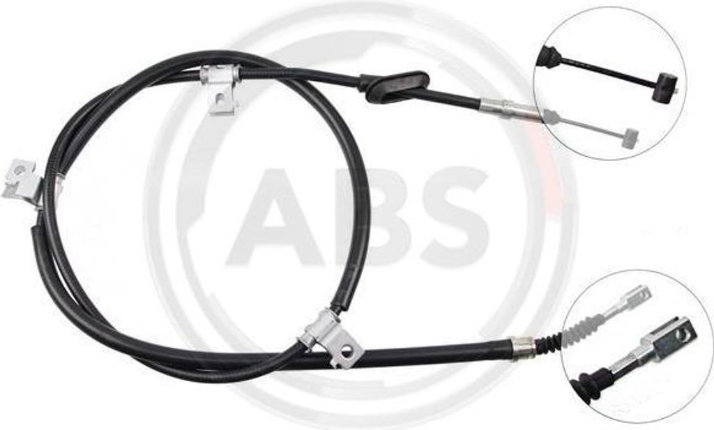 A.B.S. K13828 Seilzug, Handbremse OE 47510SN7952 kompatibel mit Accord