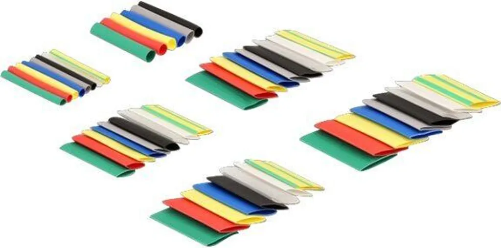 Set Tubi Termorestringenti Delock 108 Pezzi - Kit Isolamento Professionale
