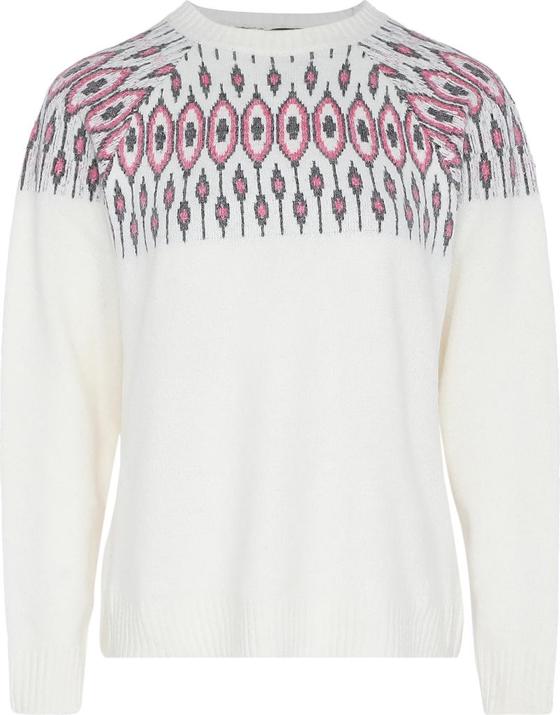 FENIA damen pullover - wollweiss, XL/XXL