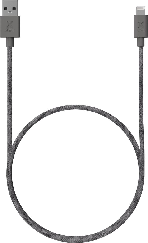 Xtorm Go2 USB zu Lightning Kabel - 1 Meter - Grau