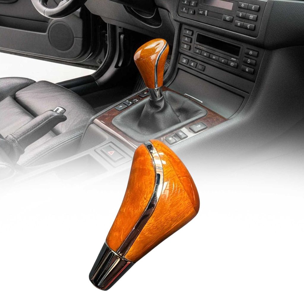Schaltknauf Schaltknopf für BMW 3er E46 Limo Touring 1998-2007 Aluminium Manuell