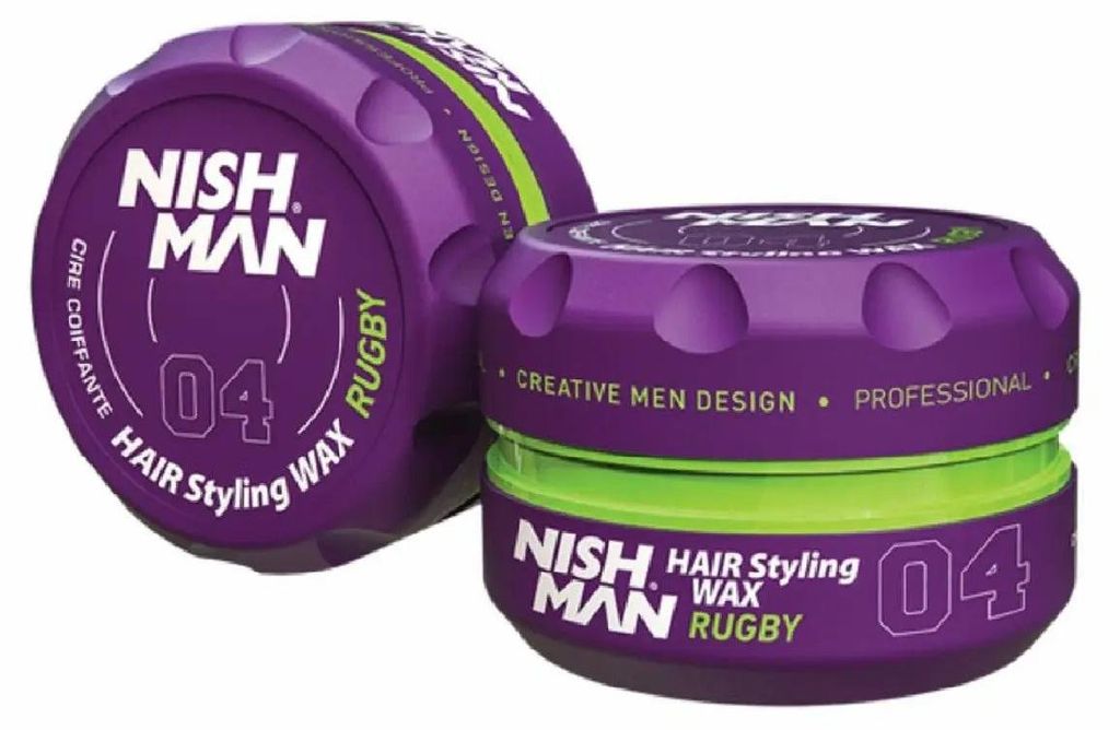 NISHMAN Hair Styling Wax 150 ml - 04 Rugby Violet Produktbild 