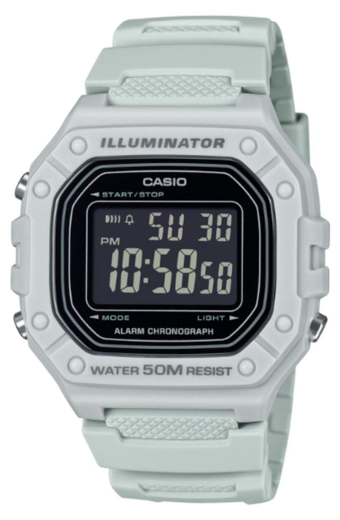 Orologio Casio W-218H-8BVEF grigio Immagine del prodotto 