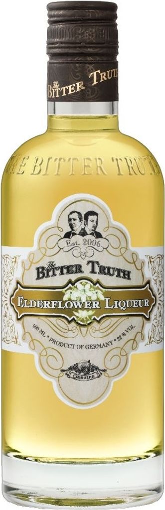 The Bitter Truth Elderflower Liqueur 22% Vol. 0,5l