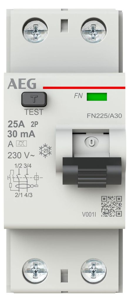 AEG FI-Schalter 2x25A/0,03 FN225/A30 2CSF702156R1250