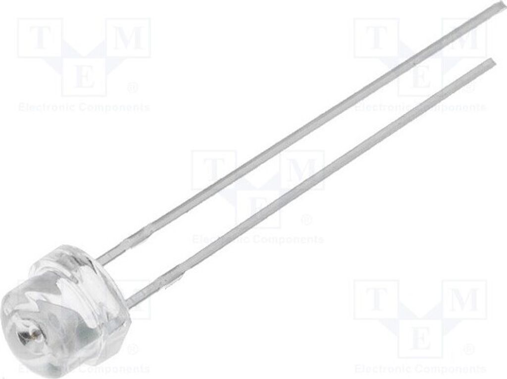 5x LED THT OSHR56A1A-JK LED Dioden THT sonstige 750mcd 4,8mm 100° 1,8÷2,6V rot
