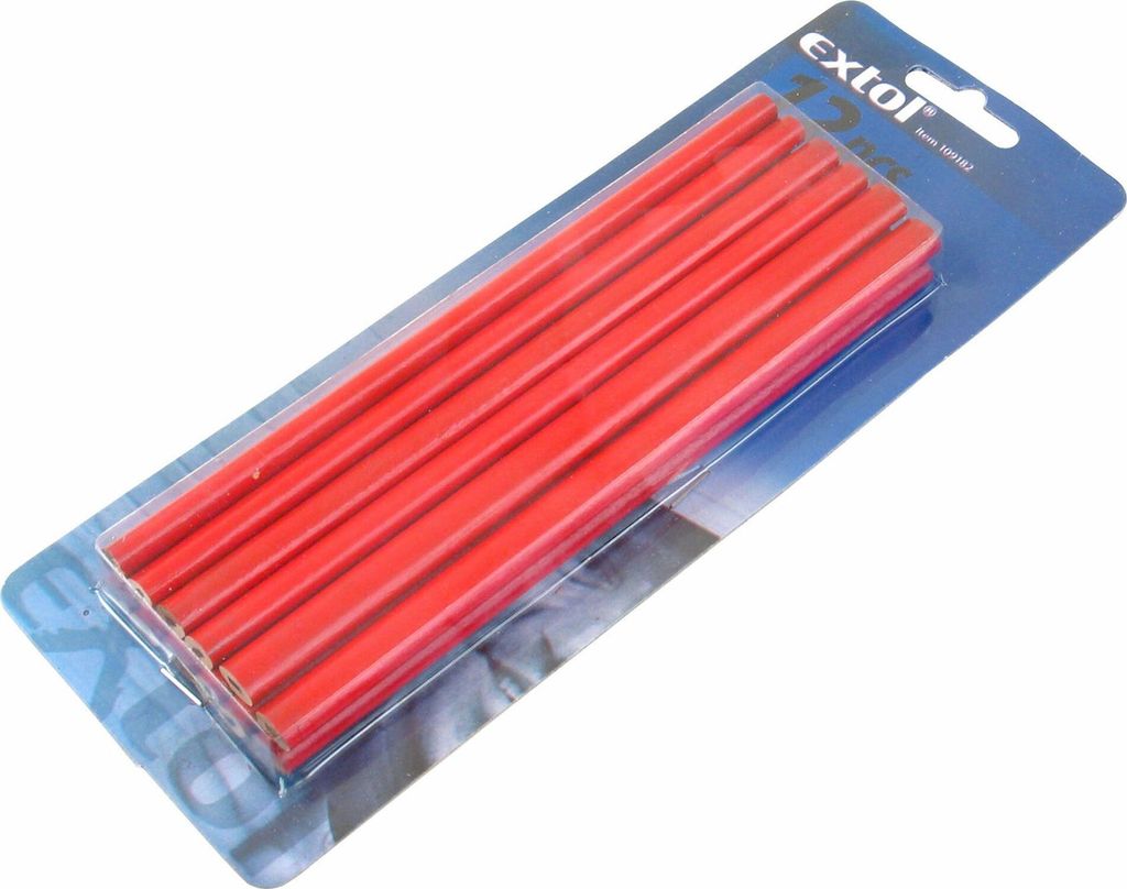 Tužka tesařská, sada 12ks, 180mm EXTOL-CRAFT Obrázek produktu 