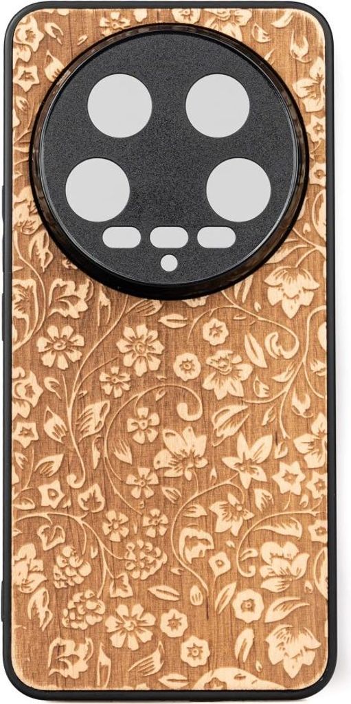 Bewood Holzhülle für Xiaomi 14 Ultra WILD FLOWERS ANIEGRE