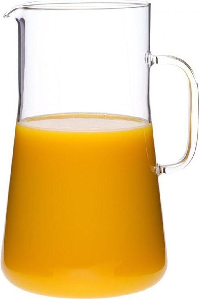 Trendglas Jena Saftkrug Teekrug Glaskrug 2,5l Borosilikat Glas Spülmaschinenfest