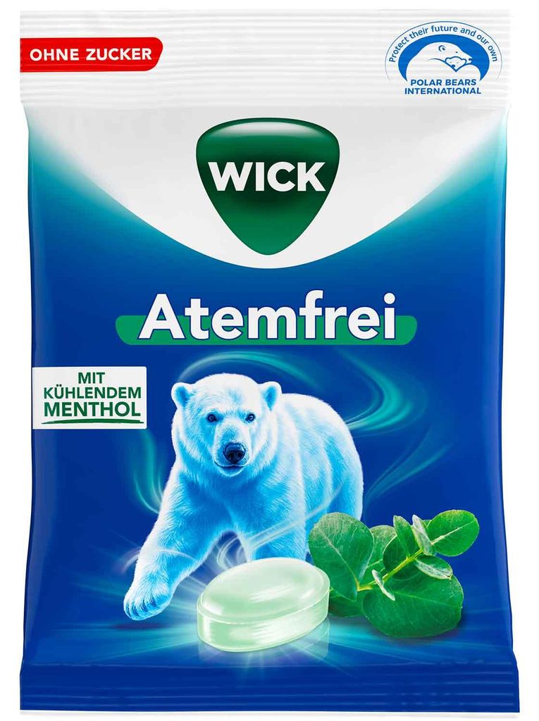 WICK Atemfrei pastiglie per la gola senza zucchero con Immagine del prodotto 