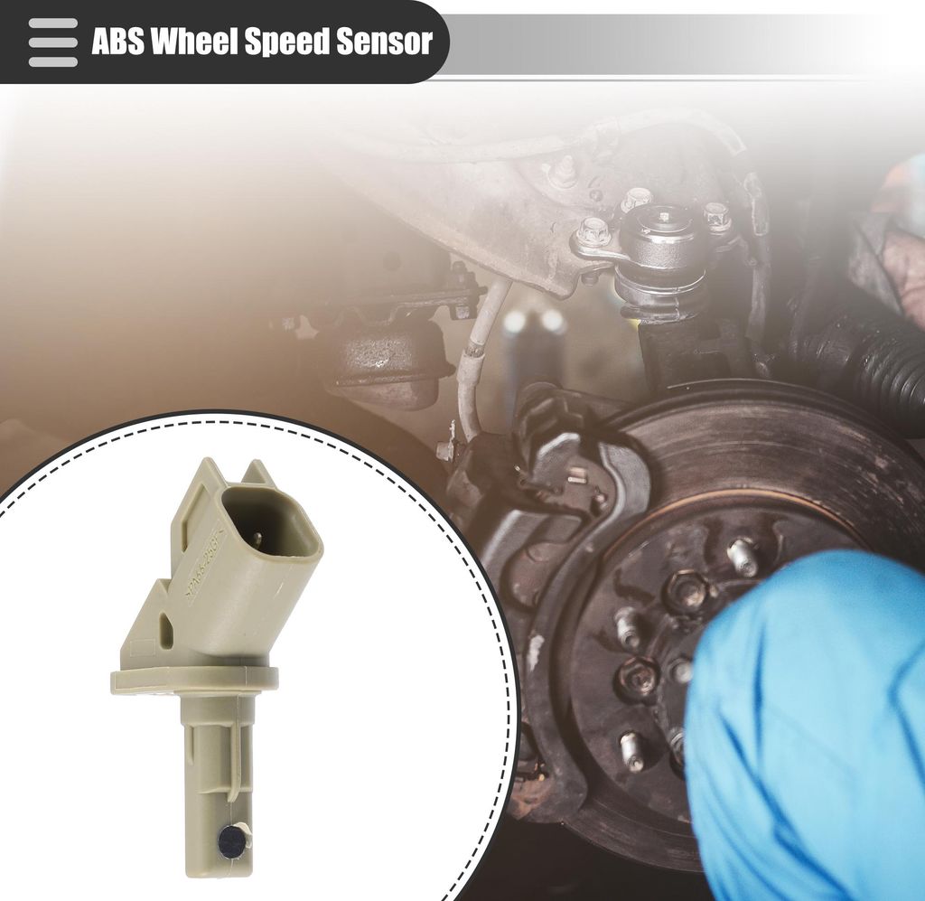 ABS Raddrehzahl Sensor für Volvo S60 II Kunststoff 30793929 Grün