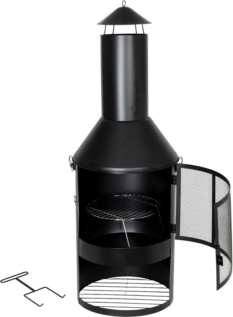 Chauffage Extérieur Bois et Barbecue de Jardin pour Soirées en Terrasse