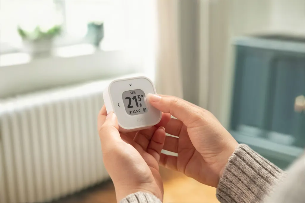 Eve Thermo Control Matter Écran E-ink et Capteur de Température Thread - 4
