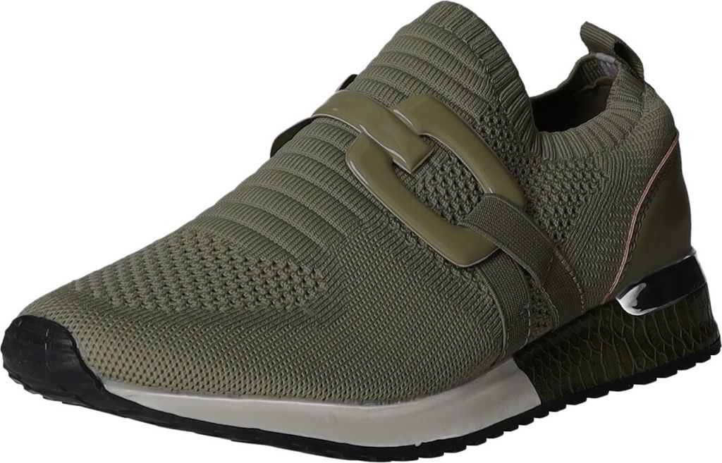 BOXX Damen-Sneaker-Slipper Grün-Weiß, Farbe:grün, EU Größe:41