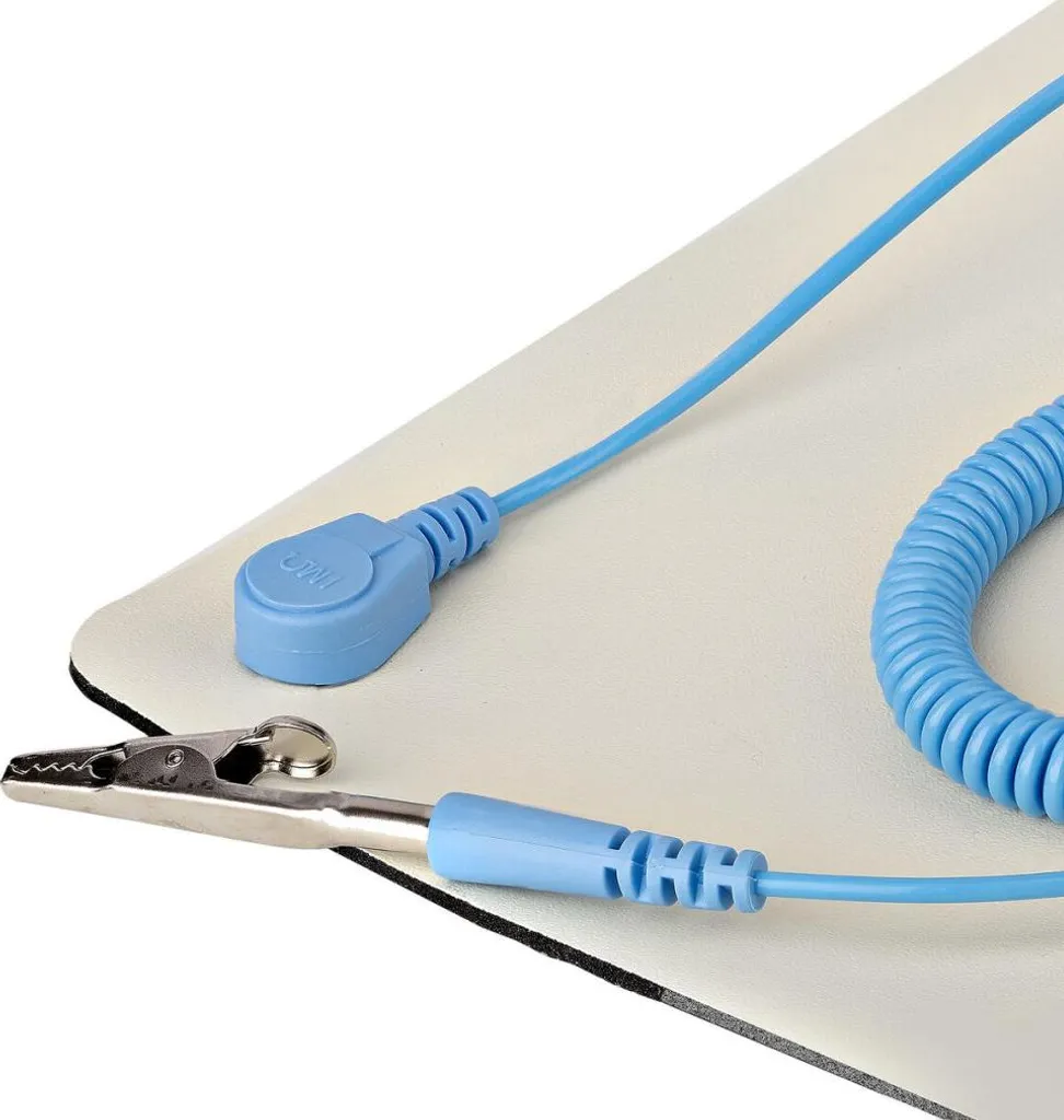 Tapis de Réparation Électronique StarTech.com, ESD Mat 23x47po pour Bureau, Idéal Technicien