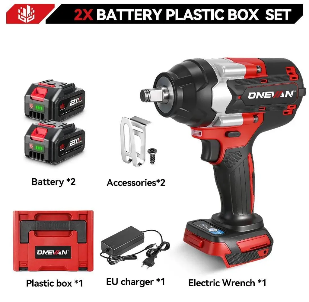 Débloquez tout avec cette visseuse à chocs 1800 Nm 18V moteur sans balais