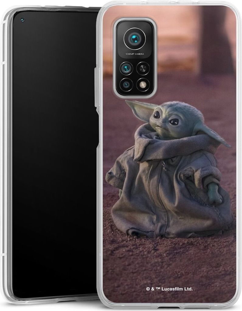 DeinDesign Handyhülle für Xiaomi Mi 10T Pro 5G Silikon Hülle Case Smartphone Schutzhülle Star Wars Baby Yoda The Child