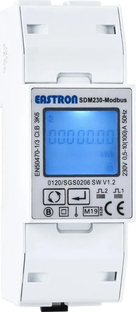 Sous-compteur électrique monophasé Eastron SDM230 pour suivi énergie